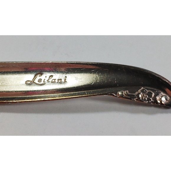 1847 Rogers Brothers Silverplate Leilani Dinner Forks Vintage 1961 Lot of 4 - Picture 4 of 4